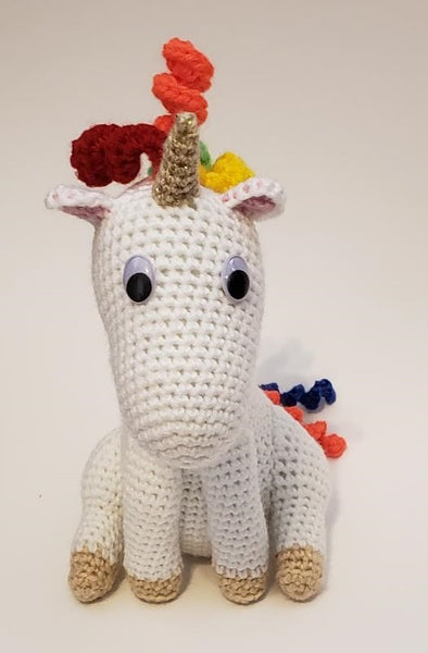 Unicorn Bobblehead Crochet Pattern