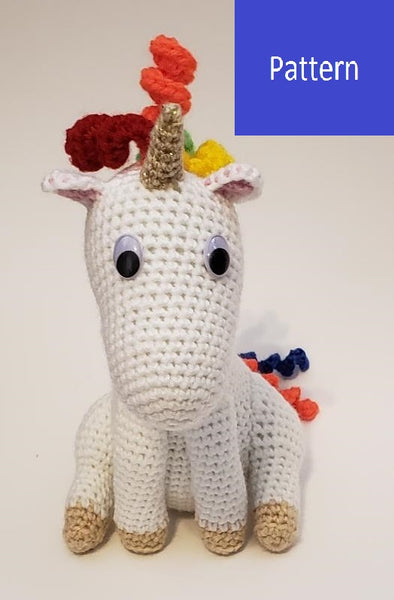 Unicorn Crochet Patterns Ebook - 7 Adorable Unicorn Designs
