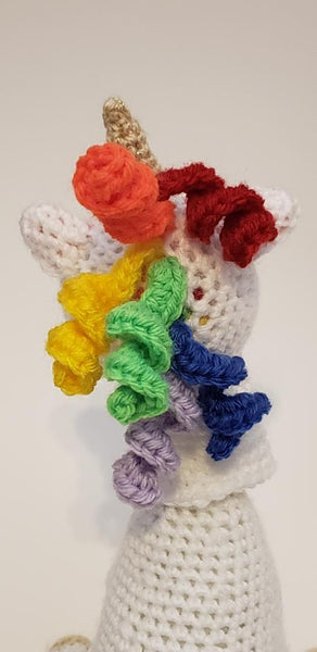 Unicorn Bobblehead Crochet Pattern