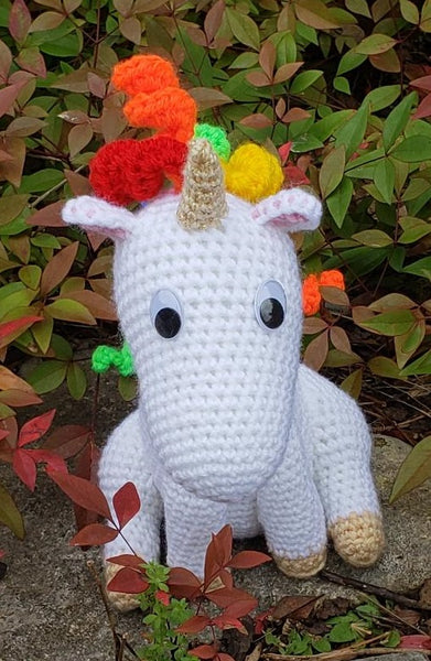 Unicorn Bobblehead Crochet Pattern