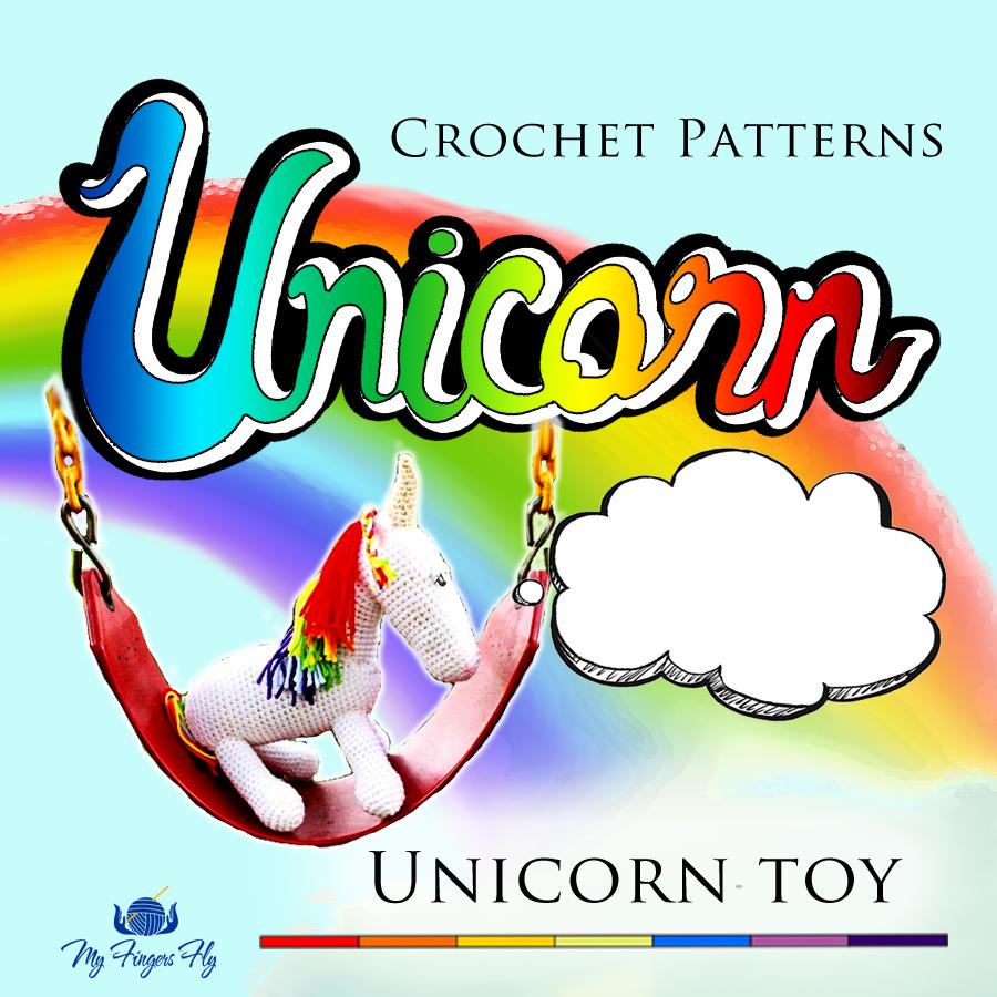 I Love You Unicorn Stuffed Animal Crochet Pattern