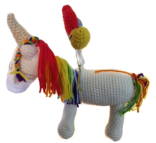 I Love You Unicorn Stuffed Animal Crochet Pattern