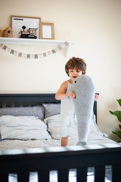 Quick & Easy Whale Pillow Crochet Pattern Plus Whale Plush Toy Crochet Pattern