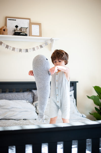 Quick & Easy Whale Pillow Crochet Pattern Plus Whale Plush Toy Crochet Pattern