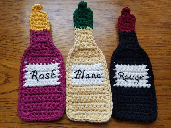 Wine Bottle Potholder Crochet Pattern