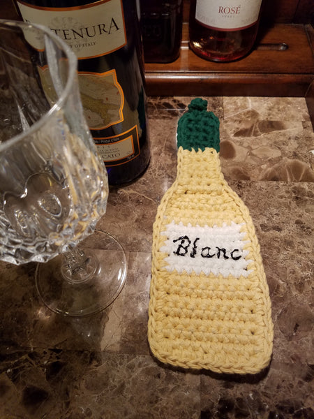 Wine Bottle Potholder Crochet Pattern