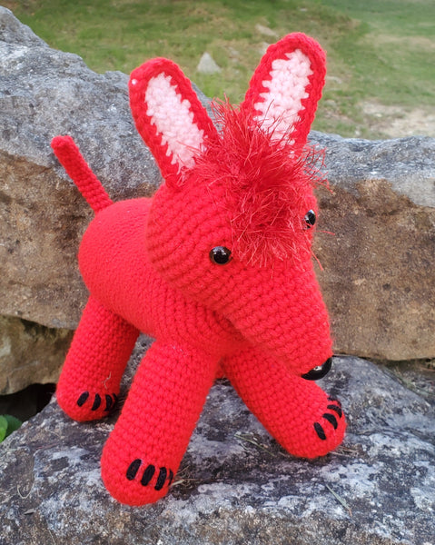 Xolo, the Mexican Hairless Dog Plush Toy Crochet Pattern