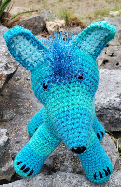 Crochet Kit, Xolo the Mexican Hairless Dog Plush Toy