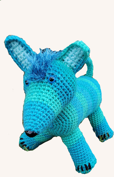Crochet Kit, Xolo the Mexican Hairless Dog Plush Toy